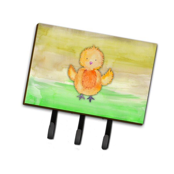 Jensendistributionservices Chicken Watercolor Leash or Key Holder MI1711350 - main